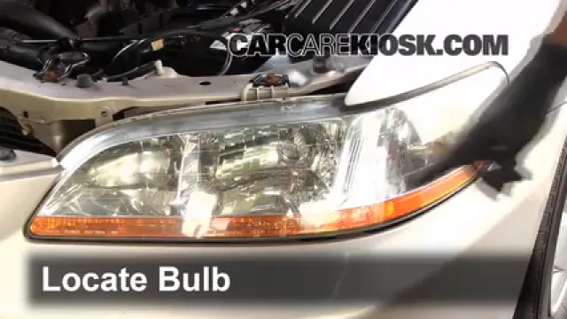 1999 Honda Accord LX 3.0L V6 Sedan (4 Door) Luces Luz de estacionamiento (reemplazar foco)